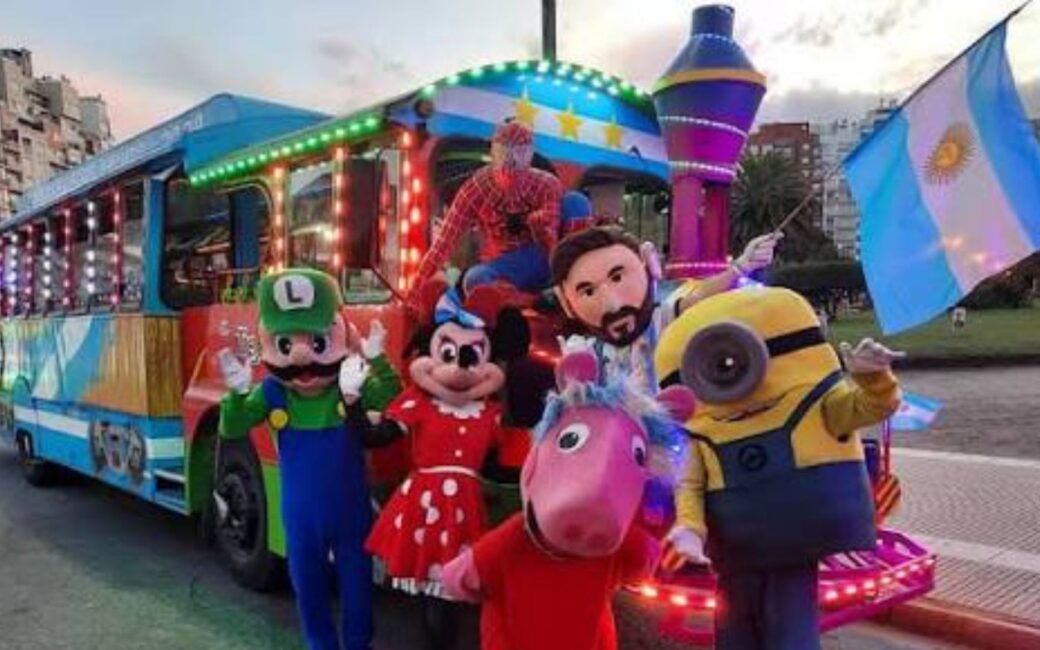 El “Tren de la alegría” llega al Mitre por las vacaciones de invierno