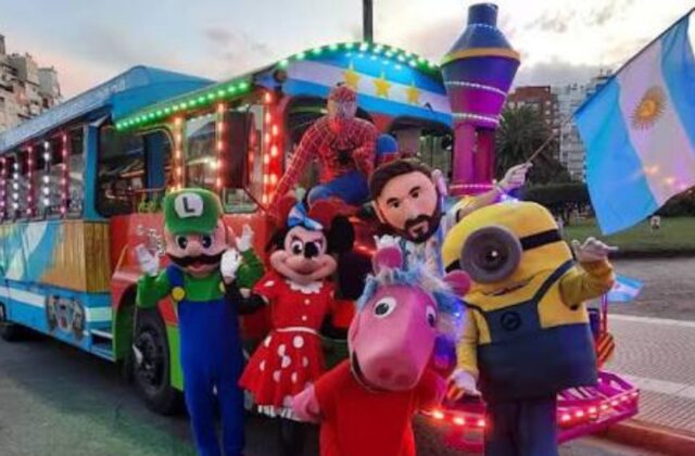 El “Tren de la alegría” llega al Mitre por las vacaciones de invierno