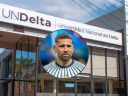 UNDelta distinguió a Nicolás Otamendi