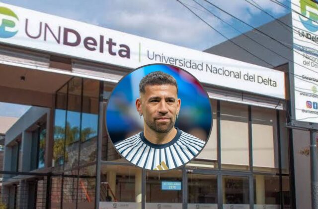 UNDelta distinguió a Nicolás Otamendi